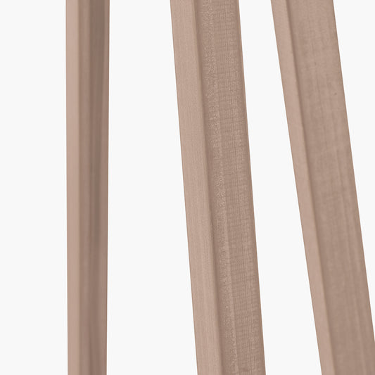 Whitby Grey Wash Wood Tapered 4 Post Floor Lamp Base