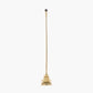 Claudius Gold Metal Stick Floor Lamp Base