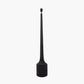 Marin Black Wood Tall Neck Floor Lamp Base
