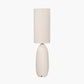 Erika White Vintage Textured Ceramic Floor Lamp