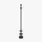 Emilio Matt Black Candlestick Floor Lamp Base