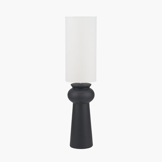 Sloane Black Contemporary Ceramic Floor Lamp