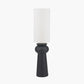 Sloane Black Contemporary Ceramic Floor Lamp