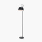 Amalie Black Metal Retro Task Floor Lamp