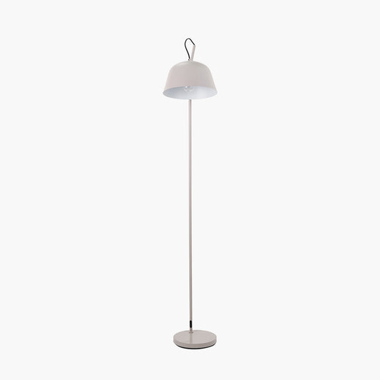 Amalie Grey Metal Retro Task Floor Lamp
