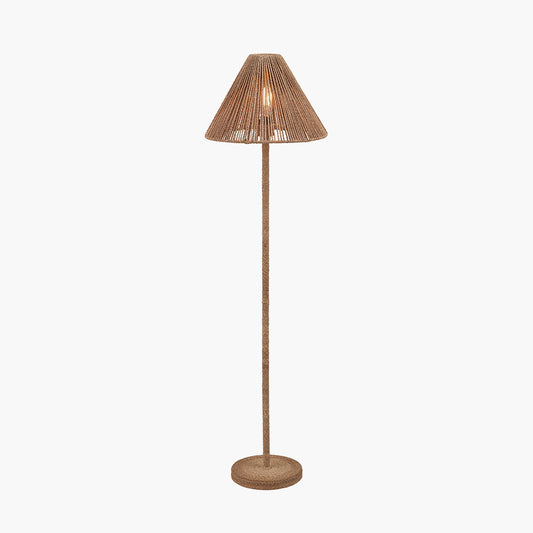 Leif Jute Rope Floor Lamp