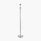 Salvatore Antique Silver Metal Floor Lamp Base