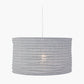 Patpong 35cm Grey Jute Non Elec Pendant