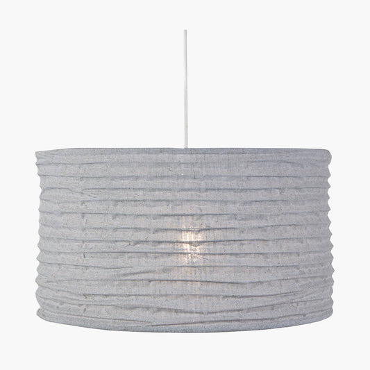 Patpong 50cm Grey Jute Non Elec Pendant
