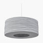 Patpong 50cm Grey Jute Non Elec Pendant