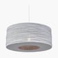 Patpong 50cm Grey Jute Easy Fit Pendant