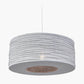 Patpong 50cm Grey Jute Non Elec Pendant