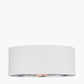 Elin 55cm Ivory Poly Cotton and Silver Lining Non Elec Pendant