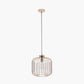 Dania French Gold Metal Wire Pendant