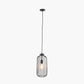 Dania Matt Black Metal Wire Tall Pendant