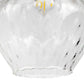 Lisbon Clear Optic Diamond Glass Pendant