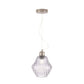 Lisbon Grey Optic Diamond Glass Pendant