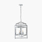 Anis Nickel Metal 4 Light Cube Pendant
