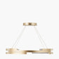 Sienna Gold Metal LED Ring Pendant