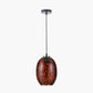 Lucien Tortoiseshell Egg Glass Pendant