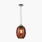 Lucien Tortoiseshell Egg Glass Pendant