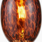 Lucien Tortoiseshell Egg Glass Pendant