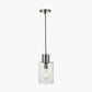 Loxley Ripple Effect Clear Glass Pendant