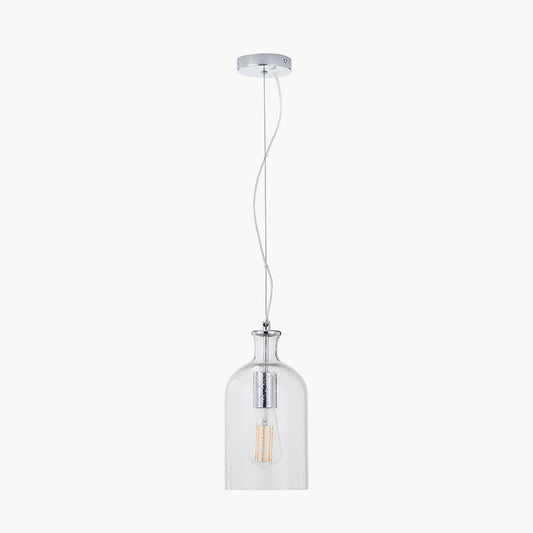 Bellamy Clear Glass Bubble Pendant