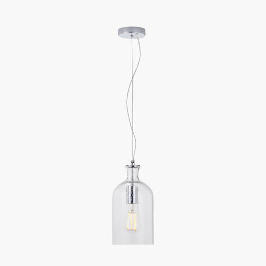 Bellamy Clear Glass Bubble Pendant