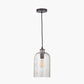 Ophelia Grey Bubble Glass Pendant