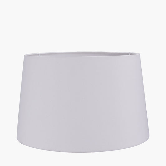 Winston 45cm White Handloom Tapered Lampshade