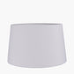 Winston 25cm White Handloom Tapered Lampshade