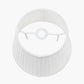 Winston 35cm White Handloom Tapered Lampshade