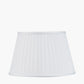 Winston 35cm White Handloom Tapered Lampshade