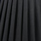 Lyndon 40cm Black Silk Mix Knife Pleat Tapered Lampshade