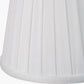 Lyndon 15cm Ivory Silk Mix Knife Pleat Tapered Lampshade