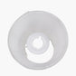 Lyndon 15cm Ivory Silk Mix Knife Pleat Tapered Lampshade