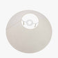 Winston 35cm White Handloom Tapered Lampshade