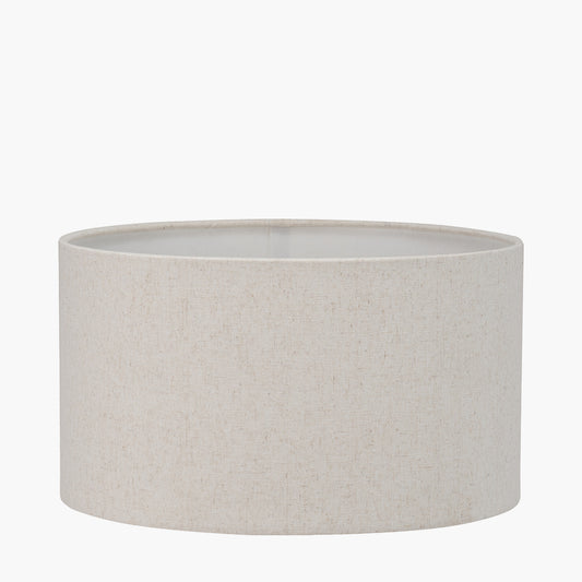 Quinn 30cm Slubby Hopsack Cylinder Shade