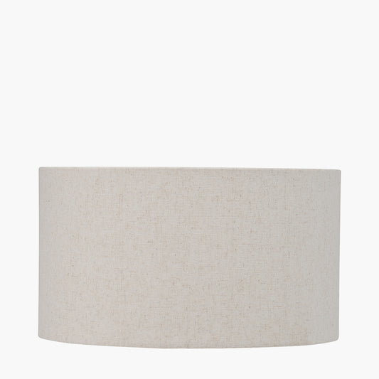 Quinn 40cm Slubby Hopsack Cylinder Shade