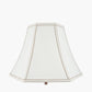 Lyla 35cm Cream Silk Mix Bowed Lampshade