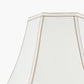 Lyla 30cm Cream Silk Mix Bowed Lampshade