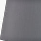 Adelaide 25cm Steel Grey Tapered Cotton Mix Lampshade
