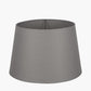 Adelaide 30cm Steel Grey Tapered Cotton Mix Lampshade