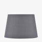 Adelaide 40cm Steel Grey Tapered Cotton Mix Lampshade