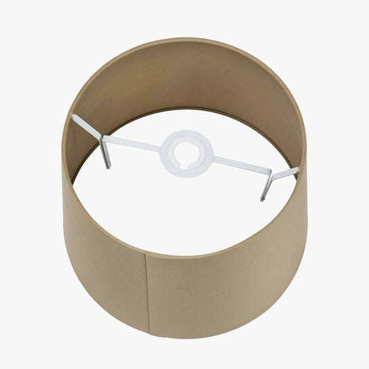 Adelaide 40cm Taupe Tapered Cotton Mix Lampshade