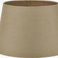 Adelaide 40cm Taupe Tapered Cotton Mix Lampshade