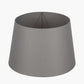 Adelaide 30cm Steel Grey Tapered Cotton Mix Lampshade