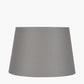 Adelaide 30cm Steel Grey Tapered Cotton Mix Lampshade