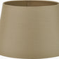 Adelaide 20cm Taupe Tapered Cotton Mix Lampshade